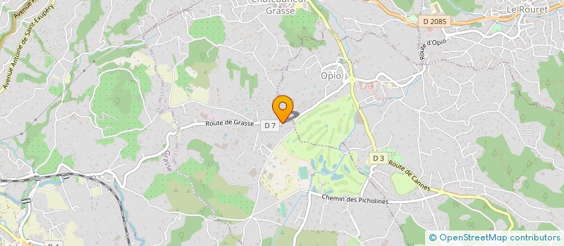 localisation de l'entreprise STE EXPLOITATION AUTOCARS PONSOT à CHATEAUNEUF-GRASSE