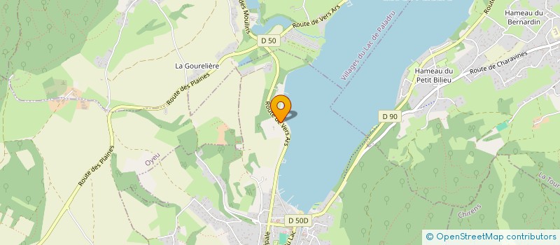 localisation de l'entreprise STE EXPLOITATION CAMPING ROBERT  CHARAVINES