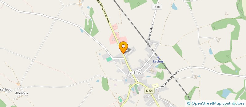 localisation de l'entreprise STE EXPLOITATION DES ETS BUGEON ET FILS à LATHUS-SAINT-REMY