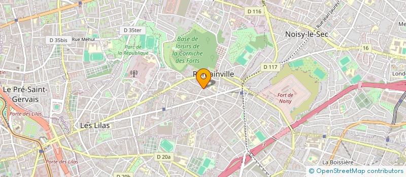 localisation de l'entreprise STE EXPLOITATION DES ETS MARNIC SEEM à ROMAINVILLE
