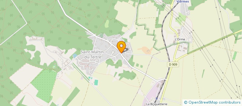 localisation de l'entreprise STE EXPLOITATION DU BAR DE LA CROIX à SAINT-MARTIN-DU-TERTRE