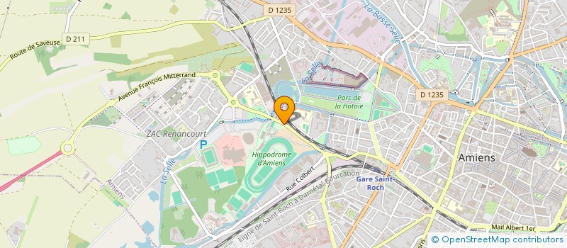 localisation de l'entreprise STE EXPLOITATION DU CENTRE D EXPOSITION ET DE CONGRES D AMIENS METROPLE à AMIENS
