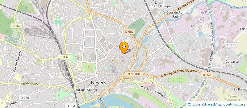 localisation de l'entreprise STE EXPLOITATION ETABLISSEMENTS AUROUX à NEVERS