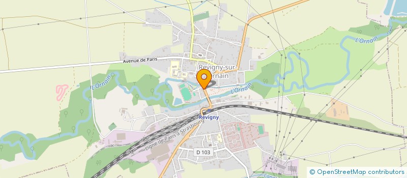 localisation de l'entreprise STE EXPLOITATION ETABLISSEMENTS FRANCOIS à REVIGNY-SUR-ORNAIN