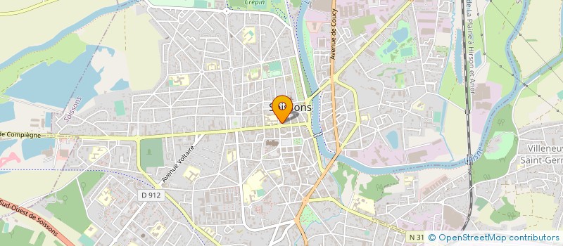 localisation de l'entreprise STE EXPLOITATION ETS DA ROCHA à SOISSONS