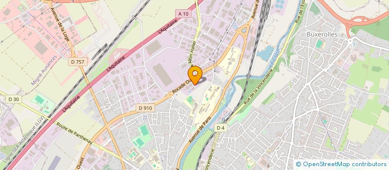localisation de l'entreprise STE EXPLOITATION ETS LARCHE à POITIERS