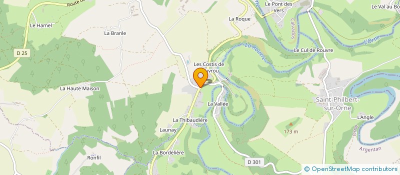 localisation de l'entreprise STE EXPLOITATION ETS LEBAILLY à MENIL HUBERT SUR ORNE