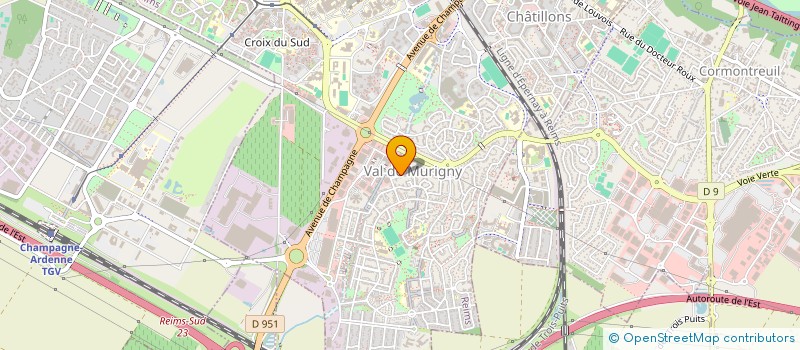 localisation de l'entreprise STE EXPLOITATION ETS POARD  REIMS