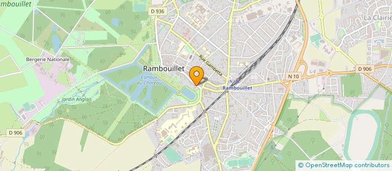 localisation de l'entreprise STE EXPLOITATION FRAGRANCES DESIGN à RAMBOUILLET