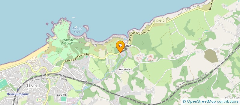 localisation de l'entreprise STE EXPLOITATION GURRUCHAGA MAREE à HENDAYE