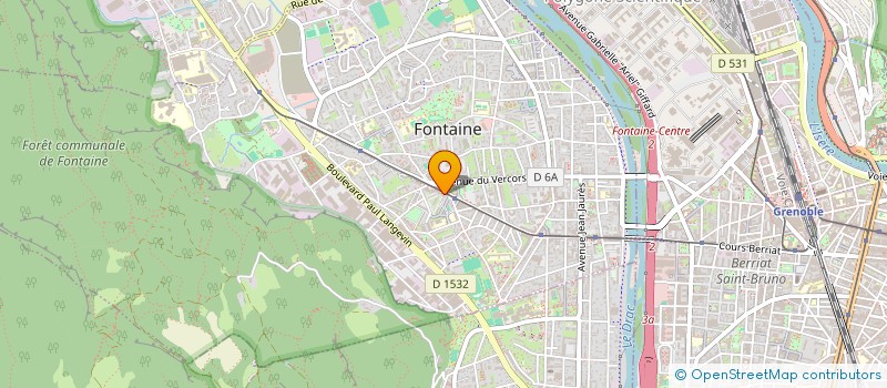 localisation de l'entreprise STE EXPLOITATION JET DISCOUNT  FONTAINE