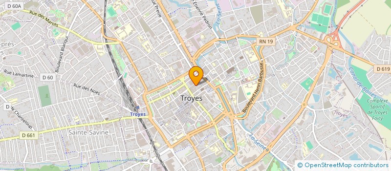localisation de l'entreprise STE EXPLOITATION LADY A à TROYES
