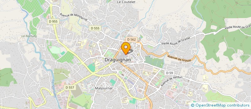 localisation de l'entreprise STE EXPLOITATION MEUBLES ACHARD à DRAGUIGNAN