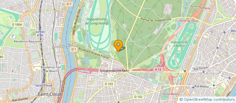 localisation de l'entreprise STE EXTERNALISATION TRANSP AUTO à PARIS