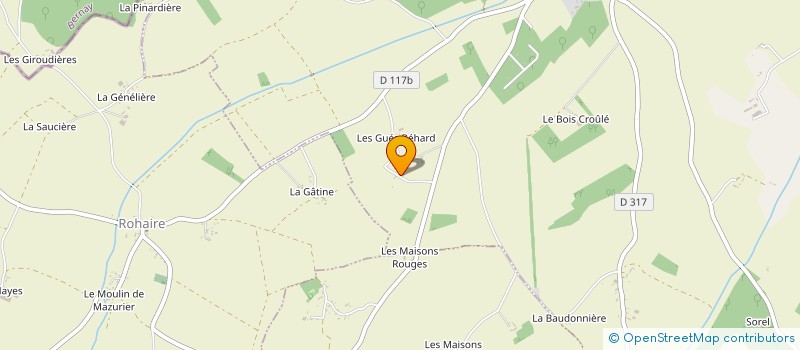 localisation de l'entreprise STE FAIT HUET GUILLAU à BOISSY-LES-PERCHE