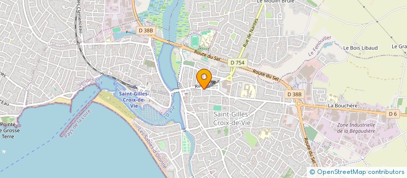 localisation de l'entreprise STE FAIT OUDOT ALAIN ET DOMINIQUE à SAINT-GILLES-CROIX-DE-VIE