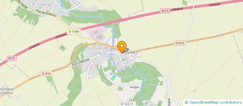 localisation de l'entreprise STE FINANCE à LE GUE-DE-LONGROI