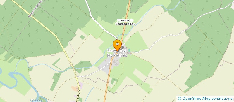 localisation de l'entreprise STE FINANCIERE DU VAL DE SAONE  BRESILLEY