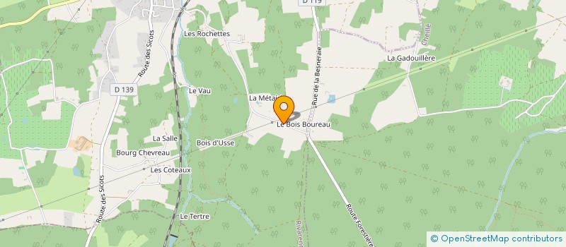 localisation de l'entreprise STE  FLAMINUS FRANCIS ET GILLES  RIVARENNES