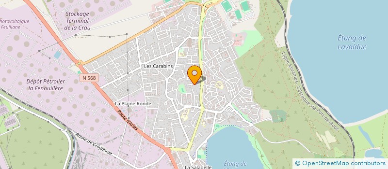 localisation de l'entreprise STE FOSSEE REALISA ETUD EXPERT IMMOBIL  FOS-SUR-MER