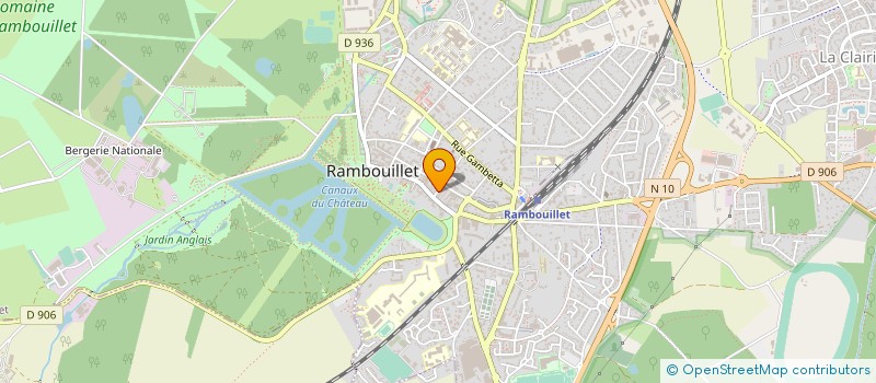 localisation de l'entreprise STE FOURNIER à RAMBOUILLET