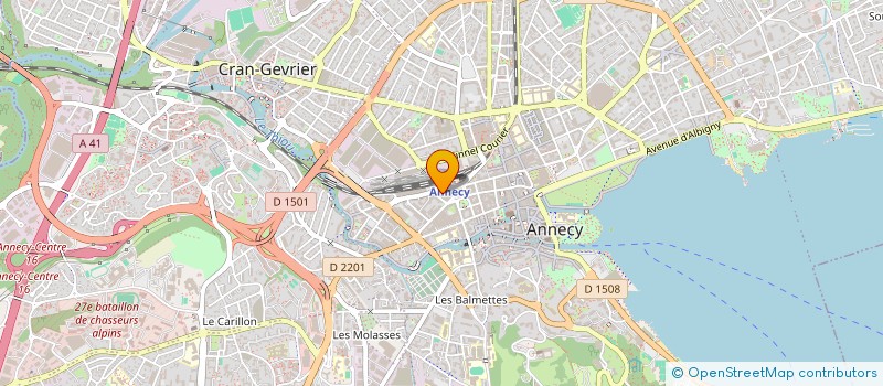 localisation de l'entreprise STE FOY CHALET SOLUTIONS  ANNECY