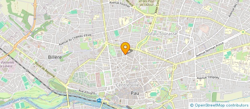 localisation de l'entreprise STE FRANC AMENAGEMENT BATIMENT à PAU