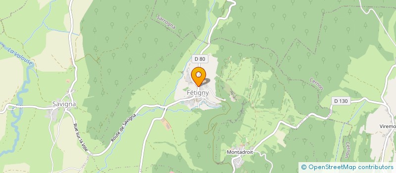 localisation de l'entreprise STE FRANC COMTOISE DE SERVICE à VALZIN EN PETITE MONTAGNE