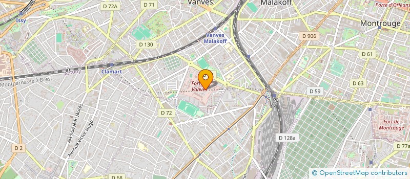 localisation de l'entreprise STE FRANC GAMA ELECTR GAMAELEC à MALAKOFF