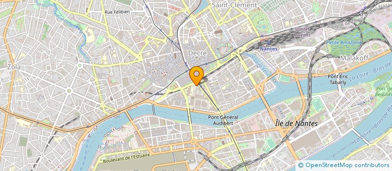 localisation de l'entreprise STE FRANC ONCOLOGIE PEDIATRIQUE  NANTES