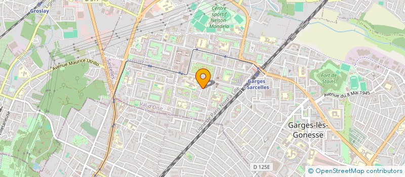 localisation de l'entreprise STE FRANCAISE DE PROTECTION PRIVEE  SARCELLES