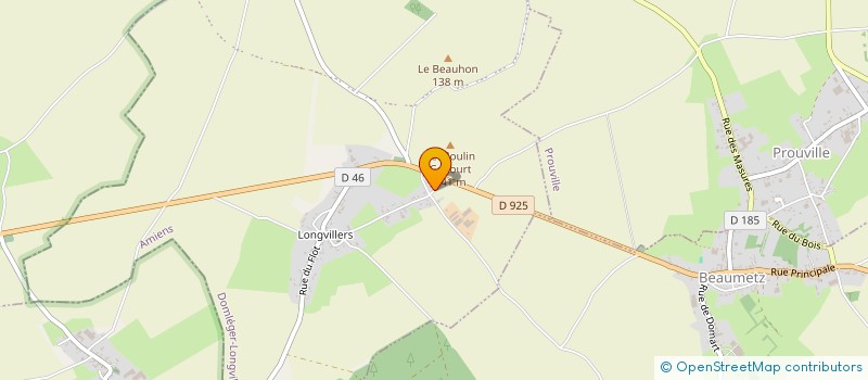 localisation de l'entreprise STE FRANCAISE GALVANOPLASTIE à BERNAVILLE