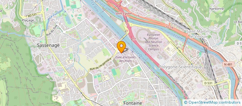 localisation de l'entreprise STE FVT  FONTAINE