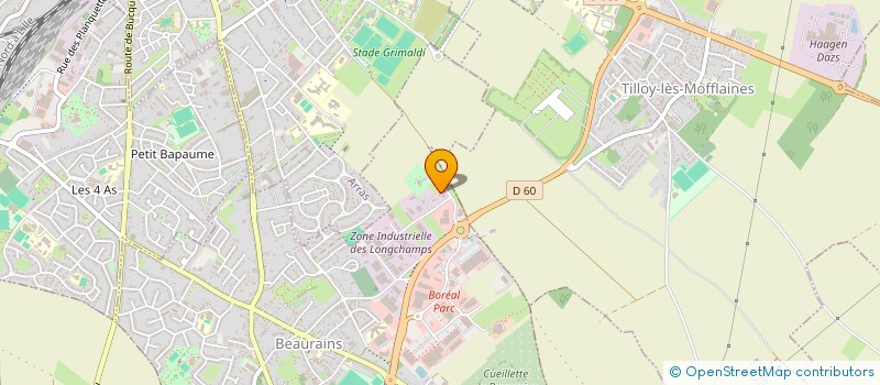 localisation de l'entreprise STE GABRIELLE  BEAURAINS