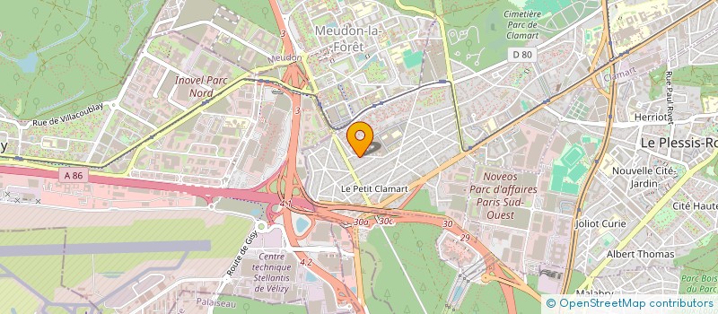 localisation de l'entreprise STE GALE APPLICAT ELECTR SGAE à CLAMART