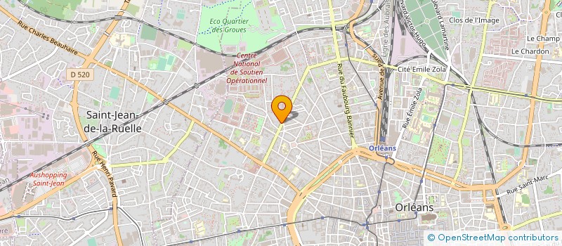 localisation de l'entreprise STE GATTELIER  ETAMPES