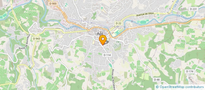 localisation de l'entreprise STE GENERAL DE CONSTRUCTION  APT