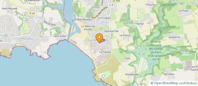 localisation de l'entreprise STE GENERALE DE PUBLICITE à GUIDEL