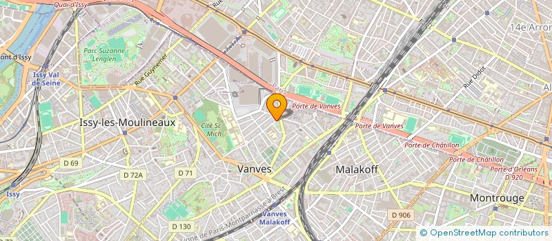 localisation de l'entreprise STE GESION ET ENTRET CHAUFFERIES  VANVES