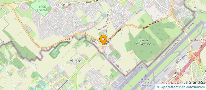 localisation de l'entreprise STE GESSIENNE DE CONSTRUCTION à FERNEY-VOLTAIRE