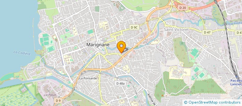 localisation de l'entreprise STE GESTION ET INVEST LLERENA à MARIGNANE