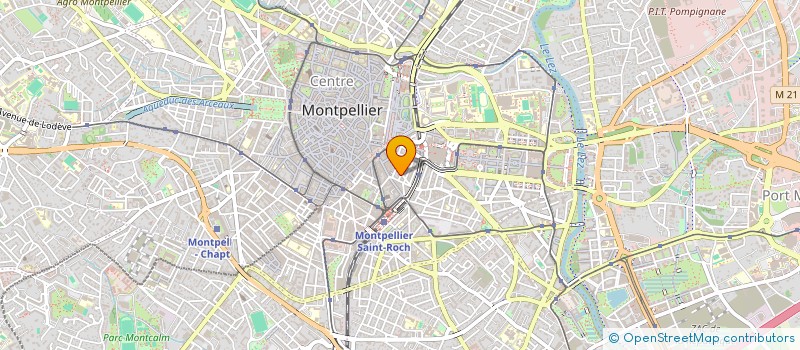 localisation de l'entreprise STE HERAULTAISE D'ACTIVITES TOURISTIQUES à MONTPELLIER