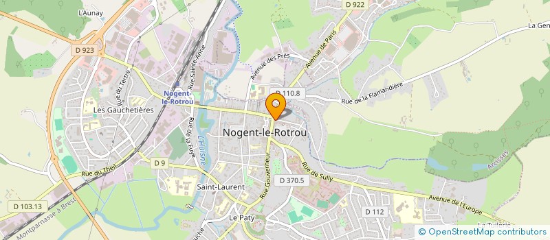localisation de l'entreprise STE HIPPIQUE PERCHERONNE DE FRANCE à NOGENT-LE-ROTROU