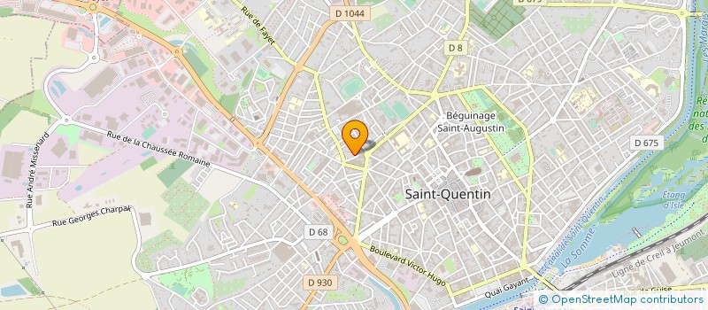 localisation de l'entreprise STE HOLDING NORMAND ASSOCIES à SAINT-QUENTIN