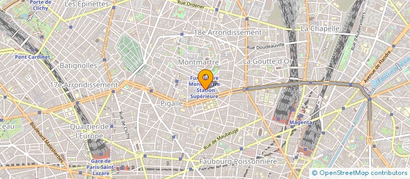 localisation de l'entreprise STE HOTEL BEARNAIS  PARIS
