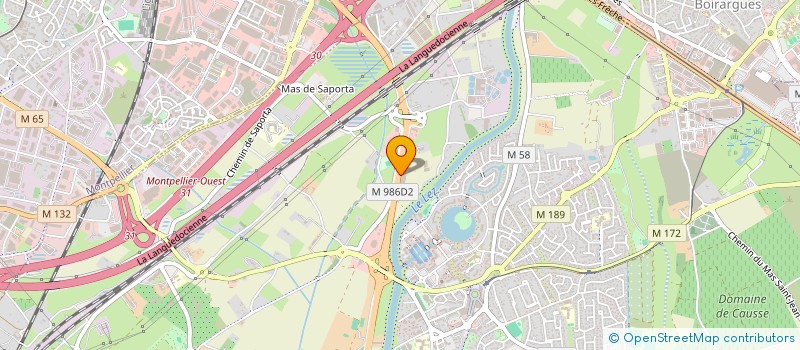 localisation de l'entreprise STE HOTEL LE REGAN  LATTES