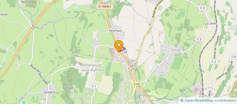 localisation de l'entreprise STE HOTELIERE ECONOMIQUE LEDONIENNE à LONS-LE-SAUNIER
