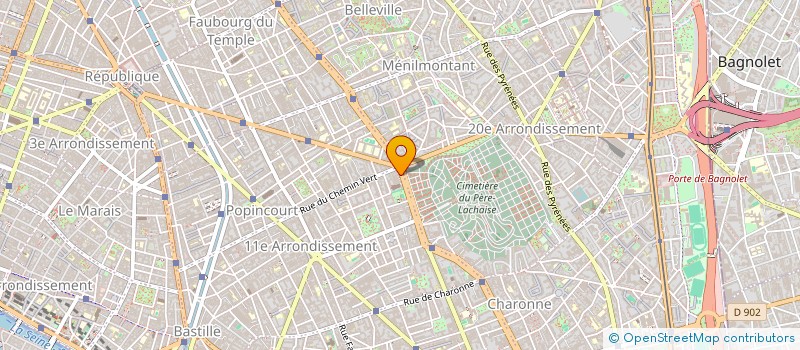 localisation de l'entreprise STE IMMO DE GESTION ET DE PARTICIPATION  PARIS