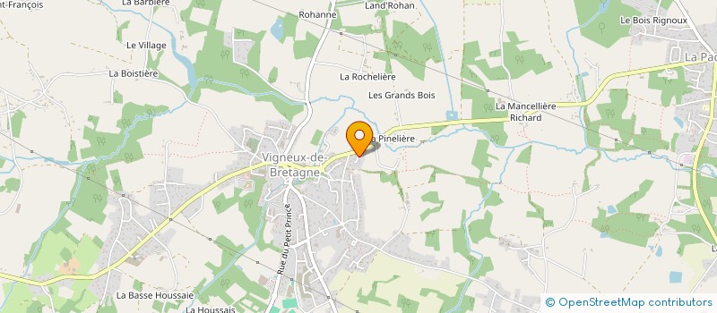 localisation de l'entreprise STE IMMOB BEAUTE ESTHETIQUE LOCATION à VIGNEUX-DE-BRETAGNE