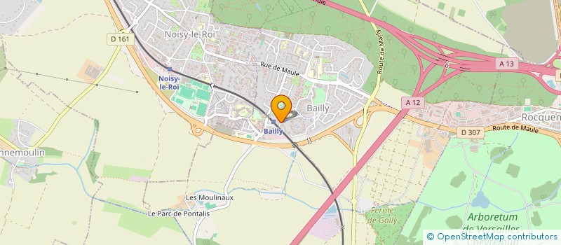 localisation de l'entreprise STE IMMOBILIERE DE LA CULA COMBE CREUSE  BAILLY